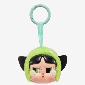 CRYBABY Powerpuff Girls x Series- Viny Face Plush NIB - Buttercup